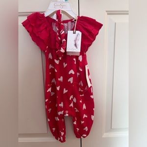 NWT Heart jumper for baby girl